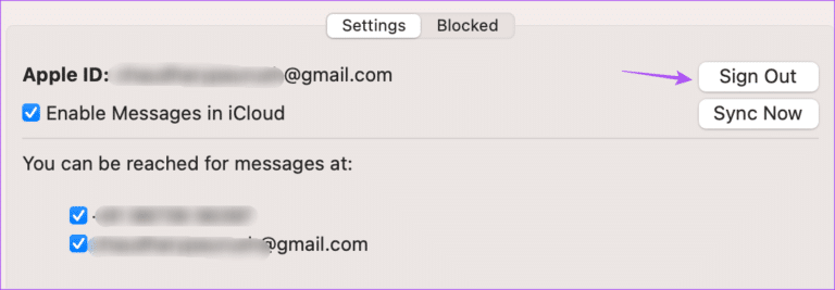 sign-out-messages-app-mac-768x267-1 أفضل 6 إصلاحات لعدم عمل ردود الفعل على الرسائل لـ iMessages على Mac