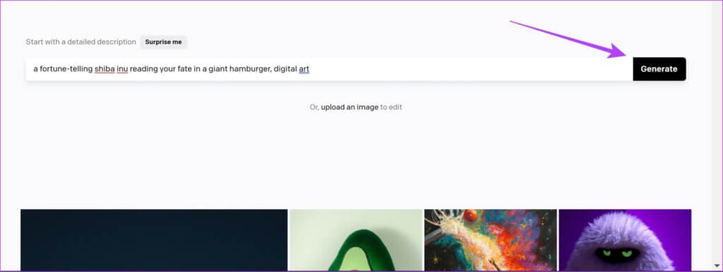 tap-on-generate-1-1024x385-1 كيفية استخدام Dall-E 2 لإنشاء صور رائعة مجانًا