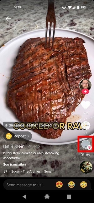 tiktok-repost-check-friend-share كيفية إعادة النشر على TikTok لمشاركة مقاطع الفيديو