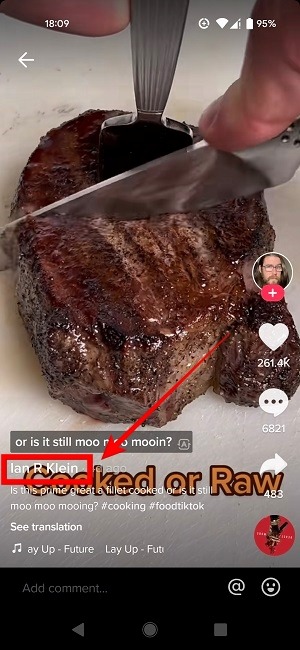 tiktok-repost-creator-profile كيفية إعادة النشر على TikTok لمشاركة مقاطع الفيديو