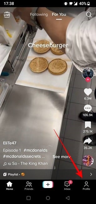 tiktok-repost-profile كيفية إعادة النشر على TikTok لمشاركة مقاطع الفيديو