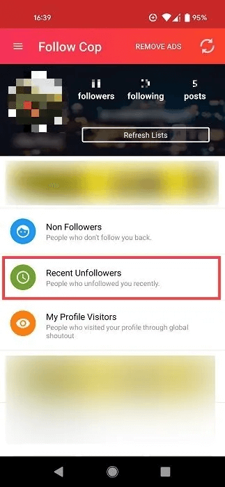 unfollowed-instagram-follow-cop-app-recent-unfollowers.jpg كيفية معرفة من قام بإلغاء متابعتك على Instagram