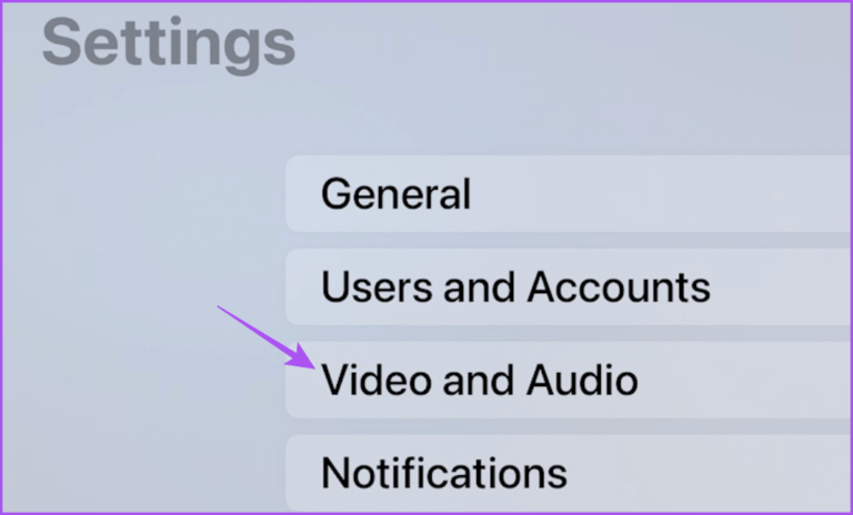 video-and-audio-settings-apple-tv-4k-768x464-2 أفضل 6 إصلاحات لظهور الشاشة السوداء مع الصوت في Amazon Prime Video على Apple TV 4K