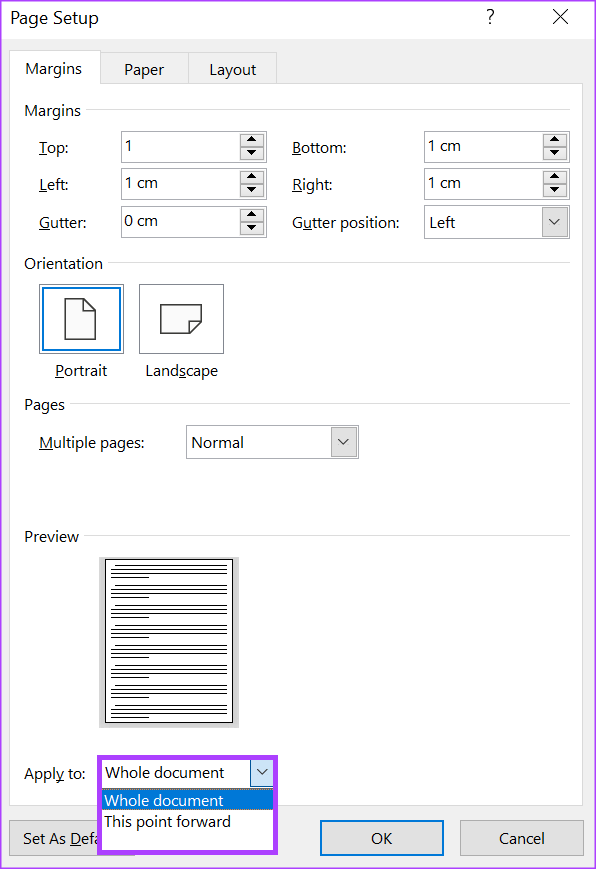 3-best-ways-to-adjust-the-page-margin-in-microsoft-word-10 أفضل 3 طرق لضبط هامش الصفحة في Microsoft Word