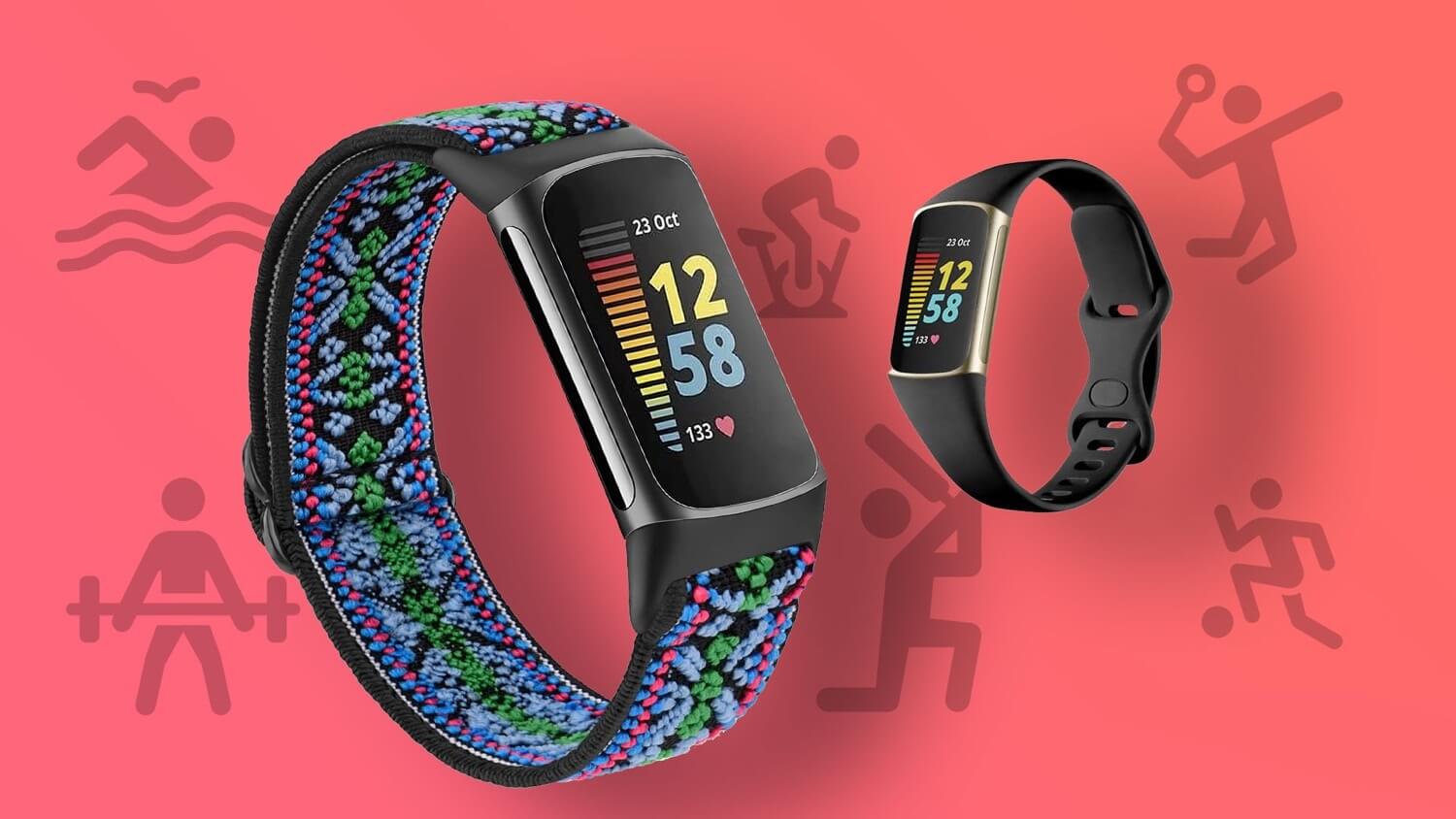 أفضل 7 أحزمة Fitbit Charge 5: سوار من سيليكون ومن معدن ومن نايلون وplus - %categories