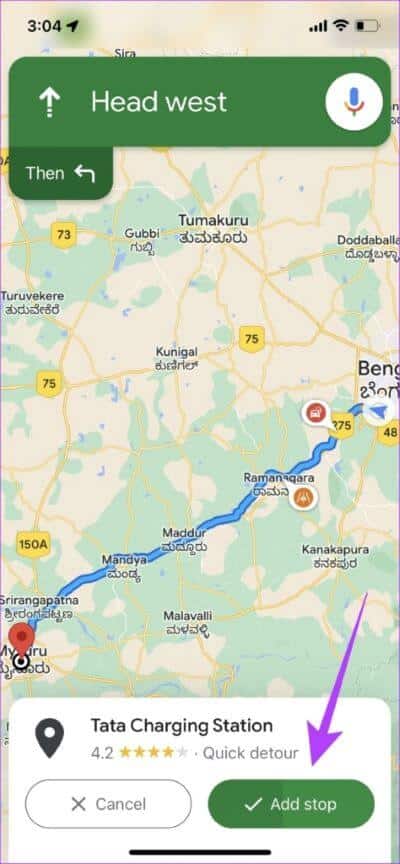 Add-Stop-474x1024-1 كيفية البحث عن محطات شحن السيارات الكهربائية على Google Maps على Android و iPhone