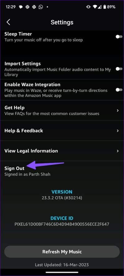 أفضل 10 طرق لإصلاح عدم عمل تطبيق Amazon Music على iPhone و Android - %categories