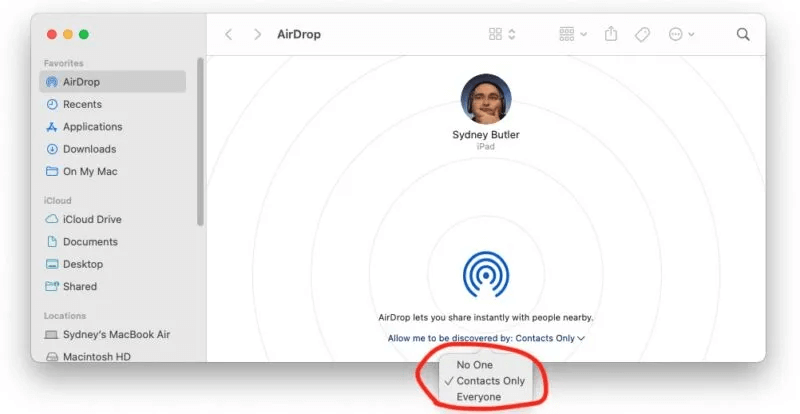 كيفية استخدام AirDrop لنقل الملفات بين أجهزة Apple - %categories