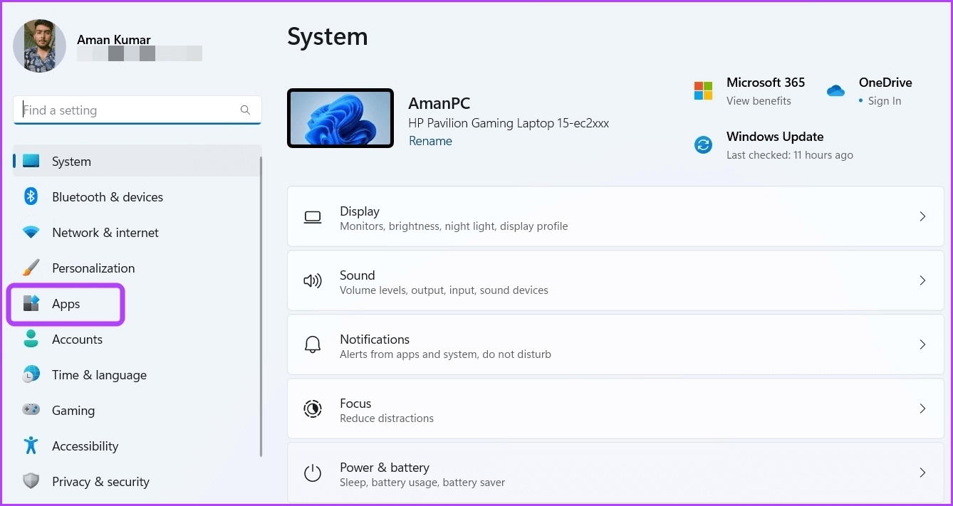 Apps-3 5 طرق سريعة لإلغاء تثبيت البرامج على Windows 11