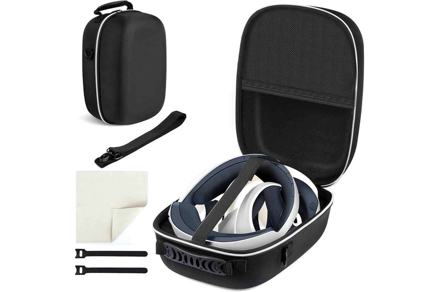 Best-PSVR-2-accessories-HuiJuKeJi-Hard-Carrying-Case 9 من أفضل ملحقات Sony PSVR 2: أجهزة الشحن وسماعات الرأس والمزيد