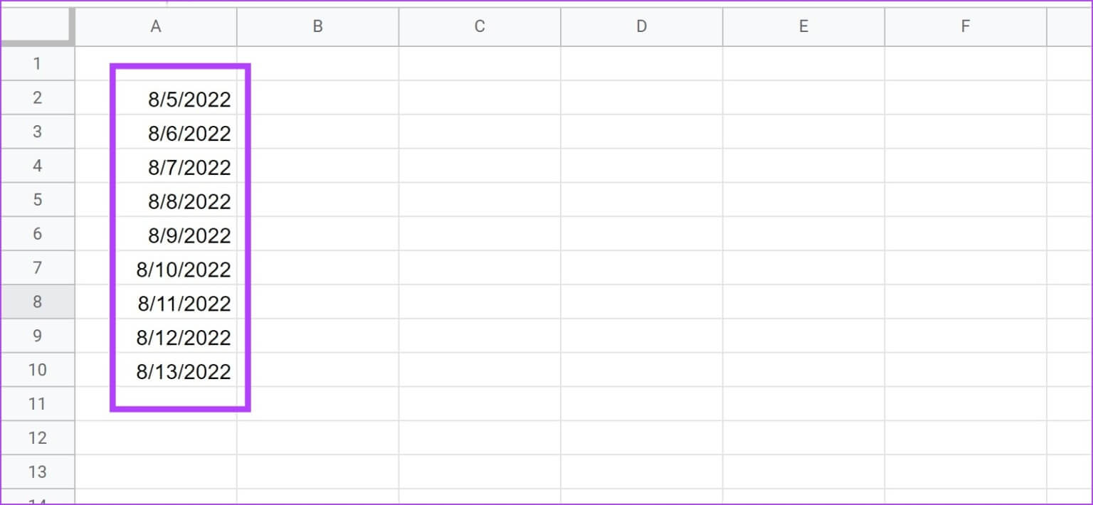 3 طرق سهلة لإضافة التواريخ تلقائيًا في Google Sheets - %categories