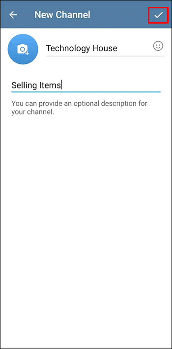 Check-icon كيفية إنشاء قناة في Telegram