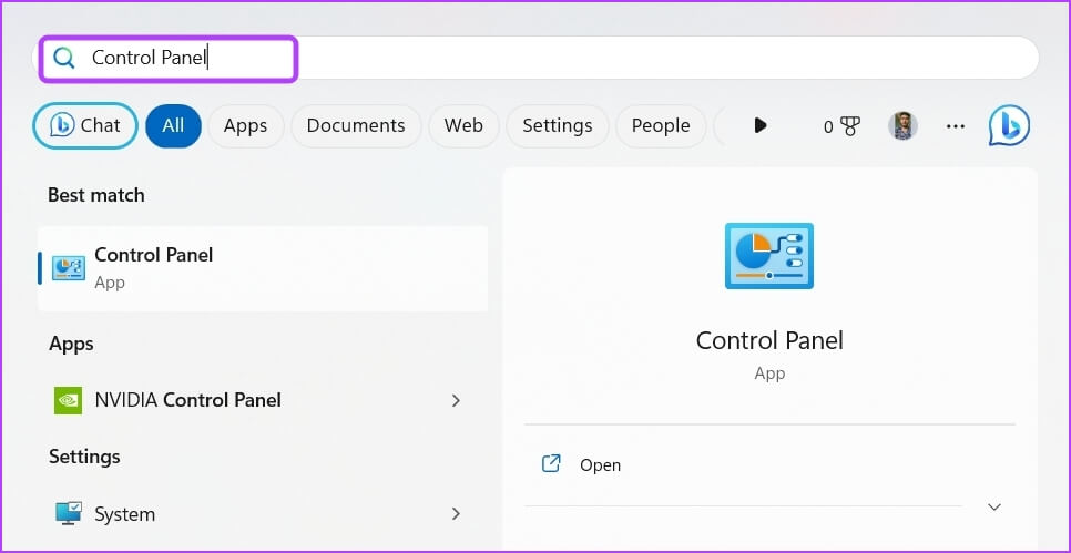 Control-Panel-3 7 طرق سريعة لفتح إدارة بيانات الاعتماد في Windows 11