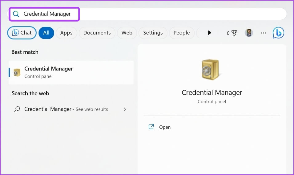 Credential-Manager 7 طرق سريعة لفتح إدارة بيانات الاعتماد في Windows 11