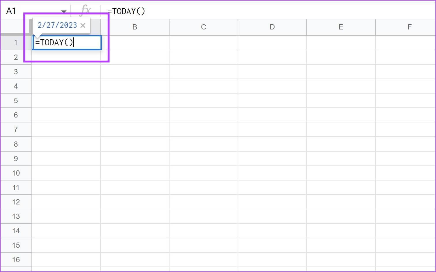 Current-Date-Format 3 طرق سهلة لإضافة التواريخ تلقائيًا في Google Sheets