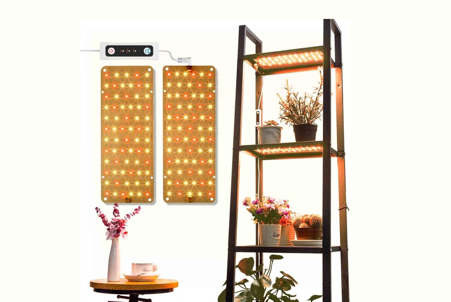 DOMMIA-Grow-LED-Lights أفضل 6 مصابيح LED لإضافة رونق على النباتات الداخلية