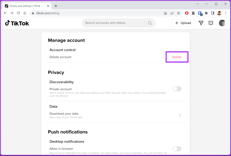 Delete-TikTok-Account_26-768x521-1 كيفية حذف حساب TikTok بشكل دائم باستخدام الهاتف المحمول أو الكمبيوتر الشخصي