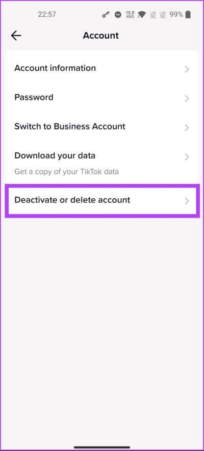 Delete-TikTok-Account_5 كيفية حذف حساب TikTok بشكل دائم باستخدام الهاتف المحمول أو الكمبيوتر الشخصي