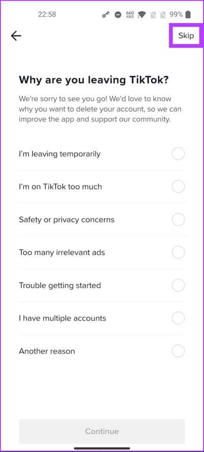 Delete-TikTok-Account_7 كيفية حذف حساب TikTok بشكل دائم باستخدام الهاتف المحمول أو الكمبيوتر الشخصي