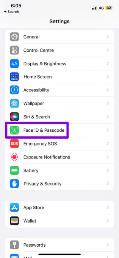 Face-ID-Passcode-on-iPhone-1-474x1024-1 أفضل 7 طرق لإصلاح عدم عمل مركز التحكم على iPhone