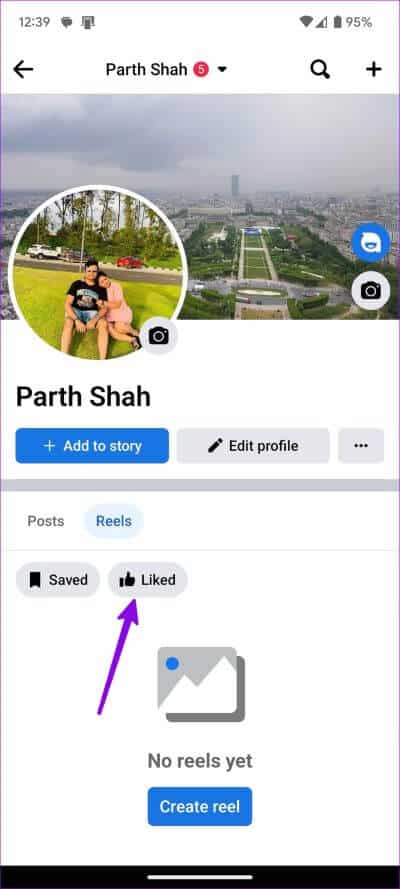 Find-saved-and-liked-reels-on-Facebook-14 كيفية البحث عن Reels المحفوظة والمعجب بها على Facebook