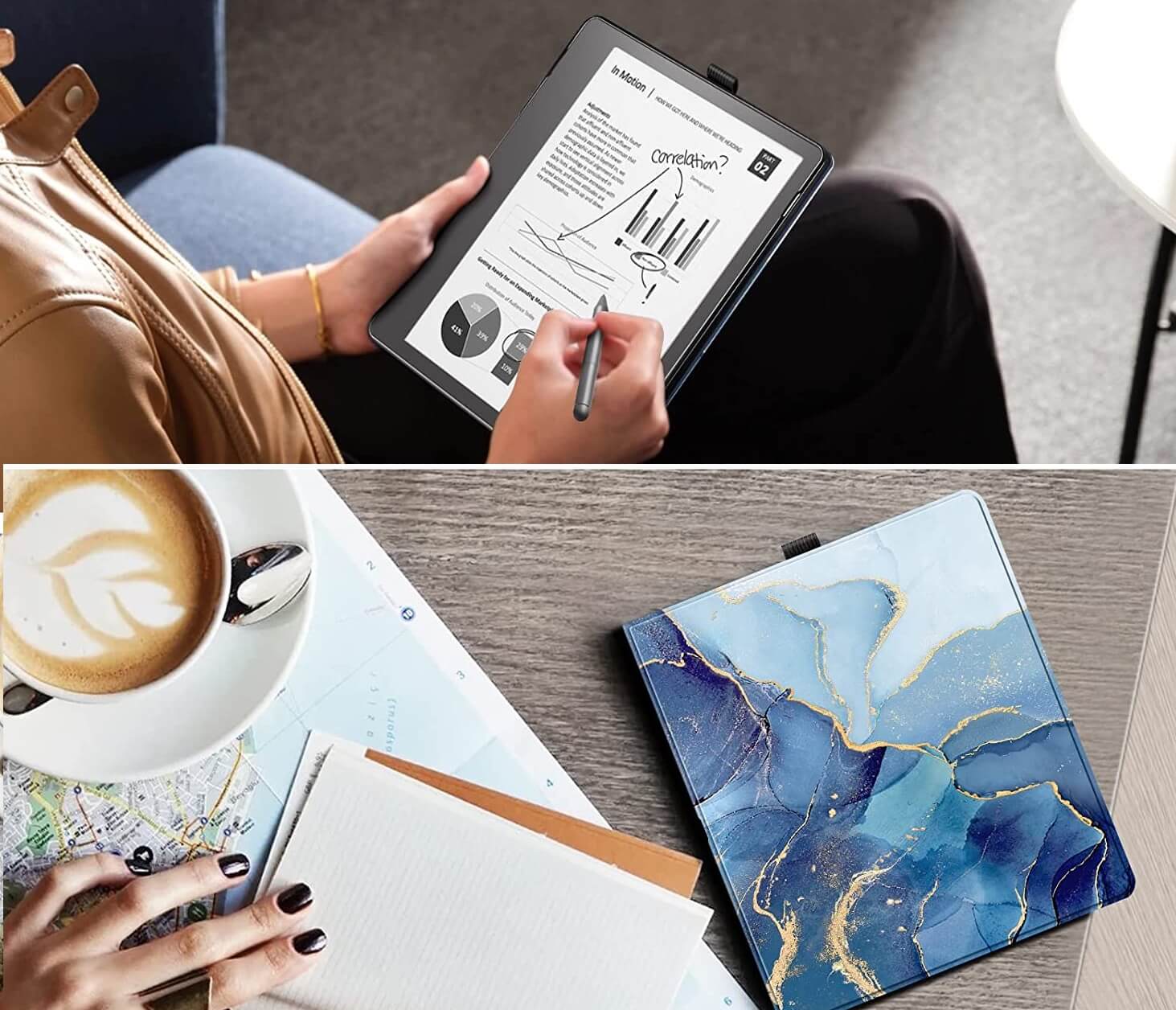 Fintie-Amazon-Kindle-Scribe-Cases أفضل 6 غلافات وأغطية من Amazon Kindle Scribe