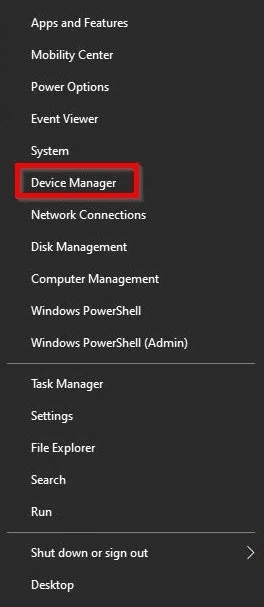 Fix-Black-Screen-of-Death-Device-Manager.jpg كيفية إصلاح شاشة الموت السوداء في Windows