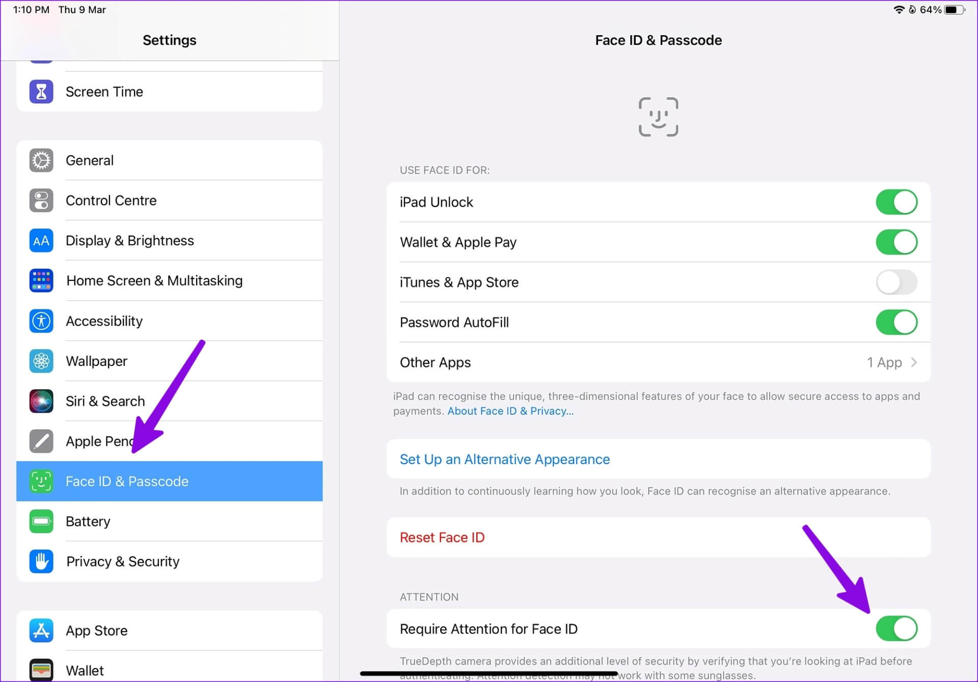 أفضل 10 طرق لإصلاح عدم عمل Face ID على iPad - %categories