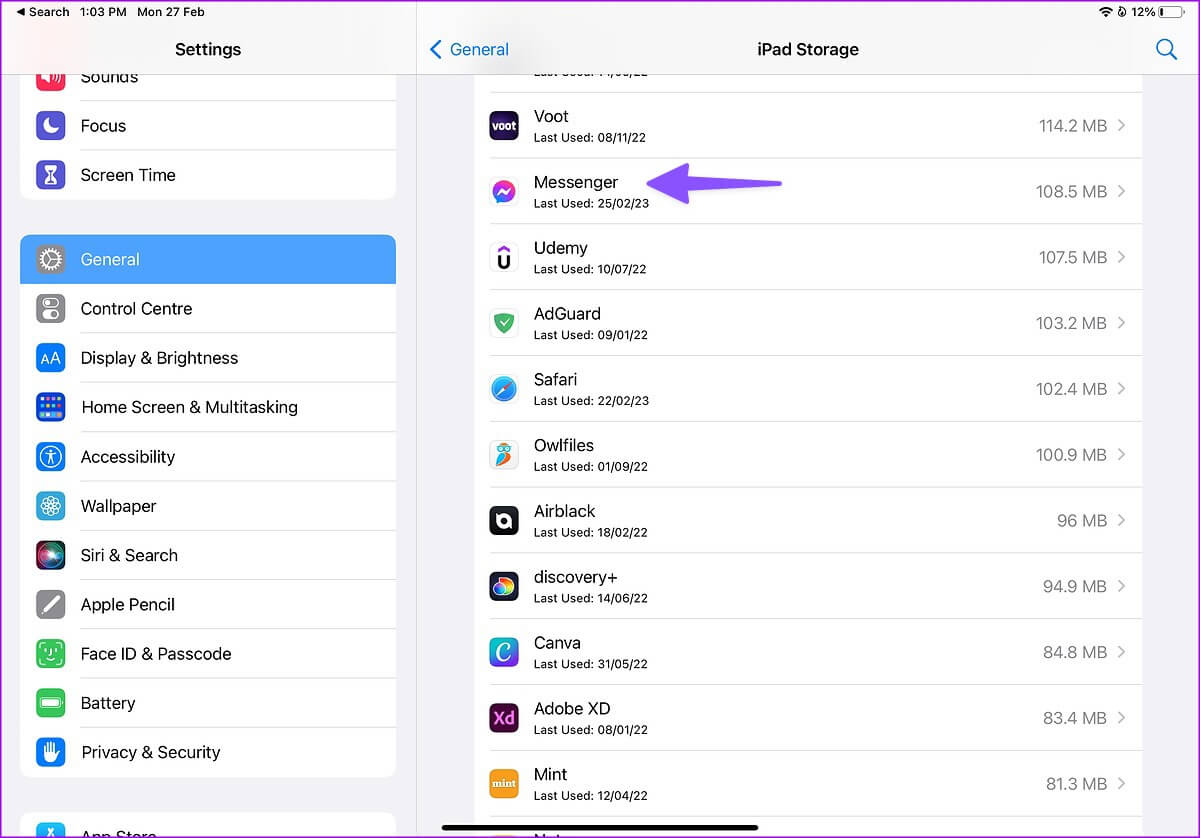 أفضل 9 طرق لإصلاح عدم عمل Facebook Messenger على iPad - %categories