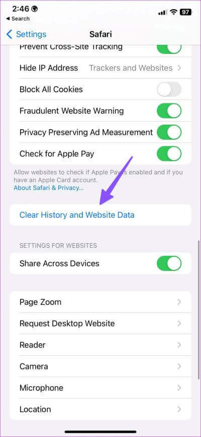 Fix-Facebook-not-loading-in-Safari-7 أفضل 9 طرق لإصلاح عدم تحميل Facebook بشكل صحيح في Safari على iPhone و iPad و Mac