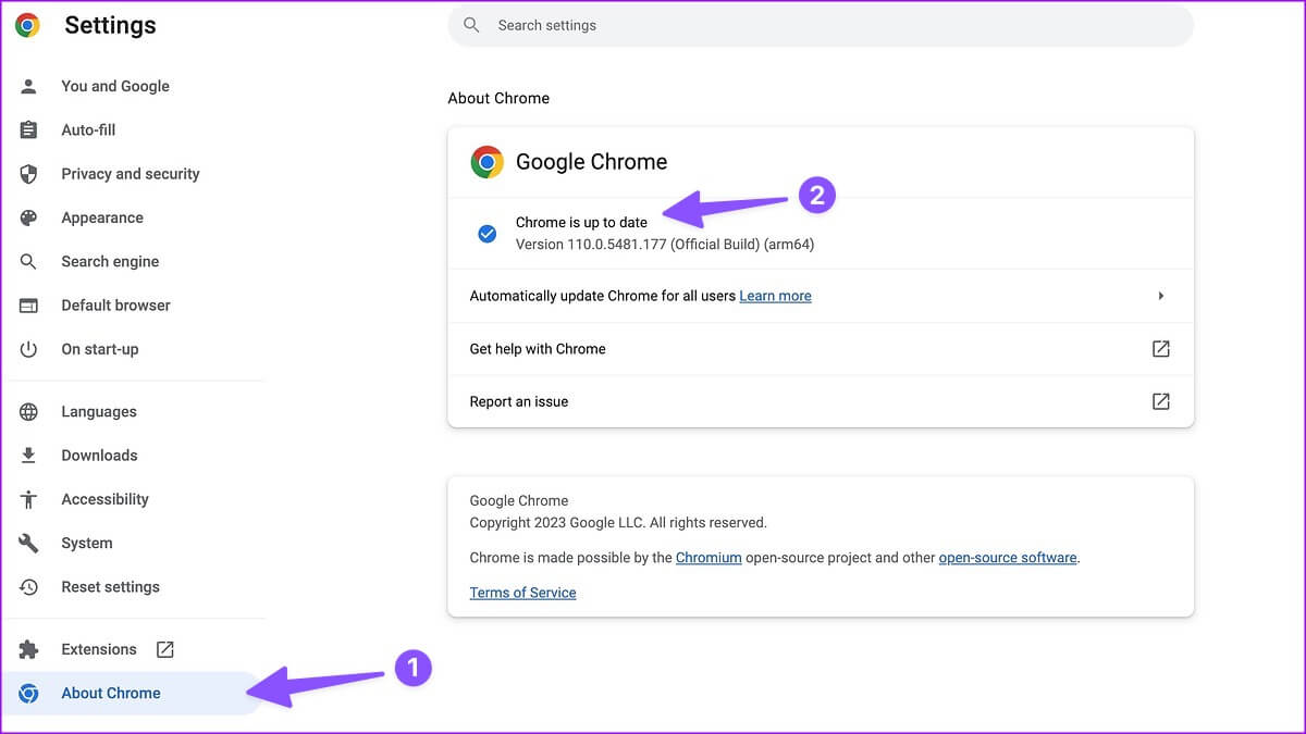 أفضل 8 طرق لإصلاح بطء Google Chrome على أجهزة Mac - %categories