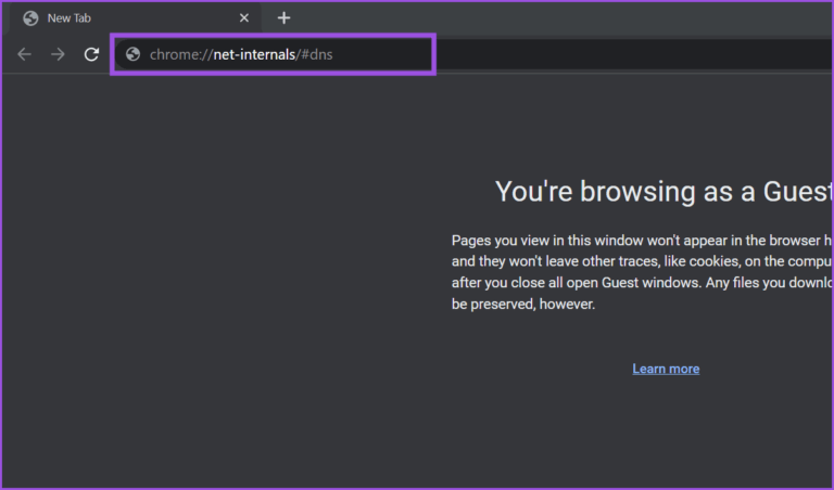 Flush-chrome-dns-cache-1-768x452-1 8 أفضل الطرق لإصلاح خطأ DNS_PROBE_FINISHED_NXDOMAIN في Google Chrome على Windows 11