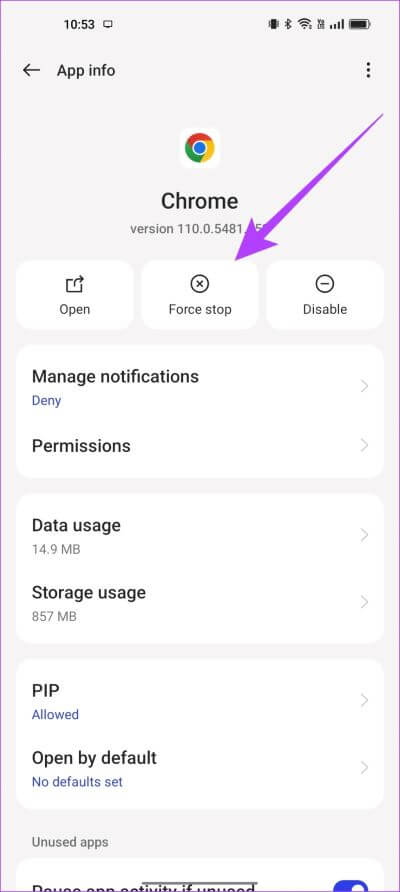 Force-Stop كيفية تمكين أو تعطيل التشغيل التلقائي لتطبيقات Android