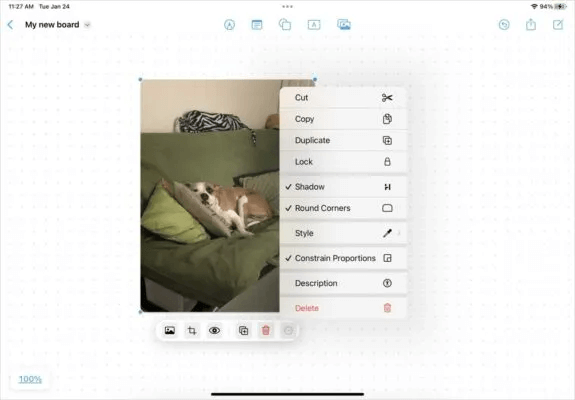 Freeform-iPad-Format-Media-575x400.jpg كيفية استخدام تطبيق Apple Freeform على iPhone و iPad و Mac