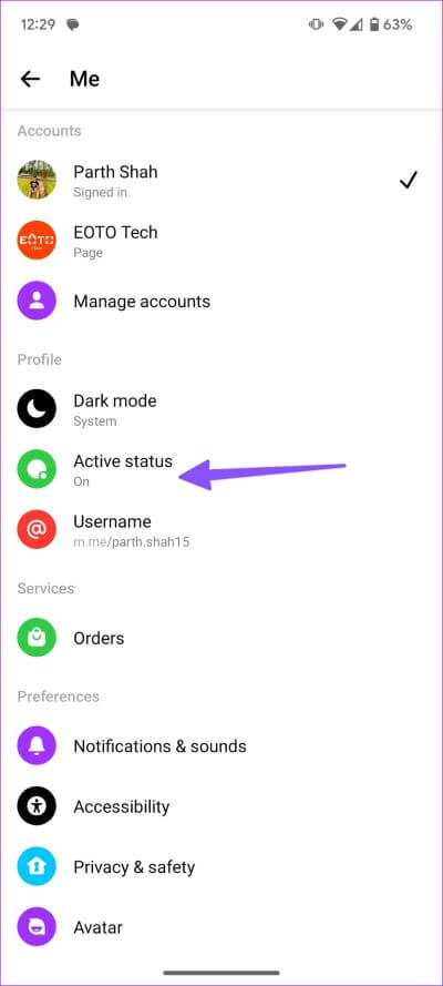 Hide-active-status-from-one-person-on-Facebook-Messenger-12 كيفية إخفاء الحالة النشطة على شخص ما على Facebook Messenger