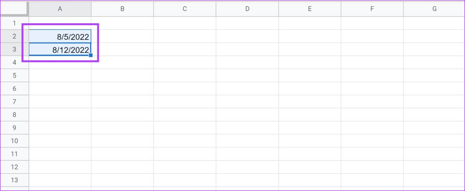 3 طرق سهلة لإضافة التواريخ تلقائيًا في Google Sheets - %categories