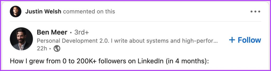 كيفية متابعة شخص ما على LinkedIn على تطبيق سطح المكتب والجوال - %categories