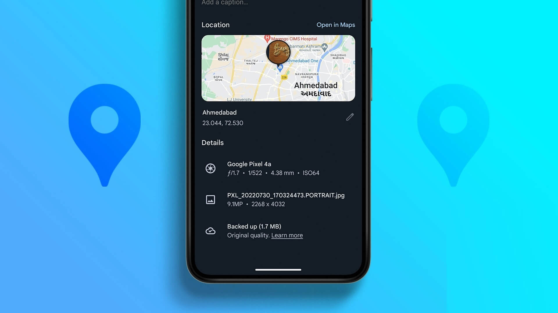 How to Add Location Details to Photos on Android 1 - اجعل التكنولوجيا أسهل - دروس الكمبيوتر والنصائح والحيل و الصحة