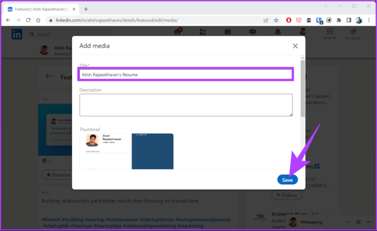 How-to-Add-Your-Resume-on-LinkedIn_11-768x472-1 كيفية إضافة سيرة ذاتية إلى ملف تعريف LinkedIn: دليل مفصل