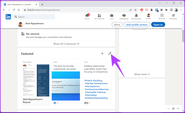 How-to-Add-Your-Resume-on-LinkedIn_12-768x472-1 كيفية إضافة سيرة ذاتية إلى ملف تعريف LinkedIn: دليل مفصل