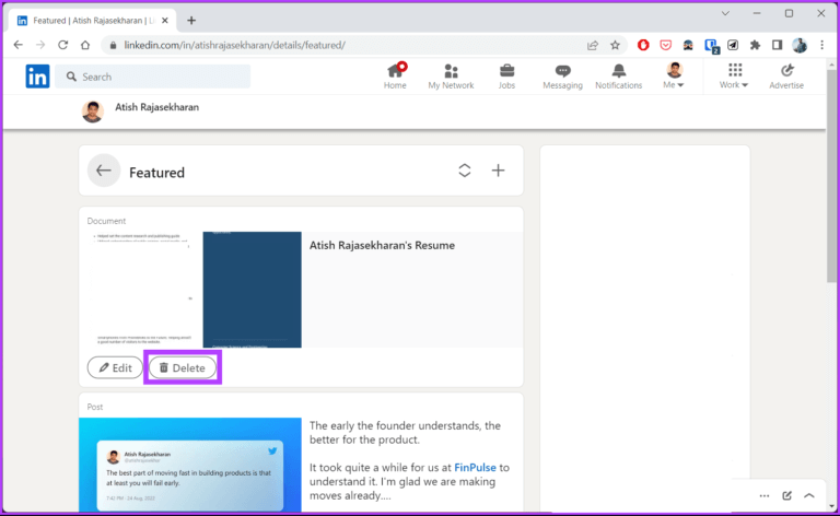 How-to-Add-Your-Resume-on-LinkedIn_13-768x472-1 كيفية إضافة سيرة ذاتية إلى ملف تعريف LinkedIn: دليل مفصل