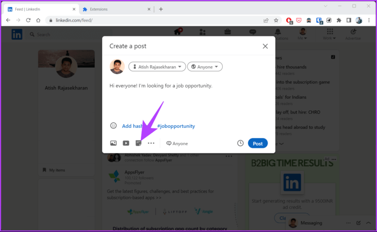 How-to-Add-Your-Resume-on-LinkedIn_17-768x472-1 كيفية إضافة سيرة ذاتية إلى ملف تعريف LinkedIn: دليل مفصل