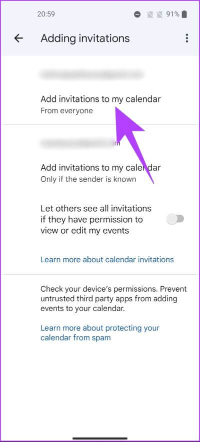 How-to-Block-Spam-Invites-in-Google-Calendar_12 كيفية حظر دعوات البريد العشوائي في Google Calendar