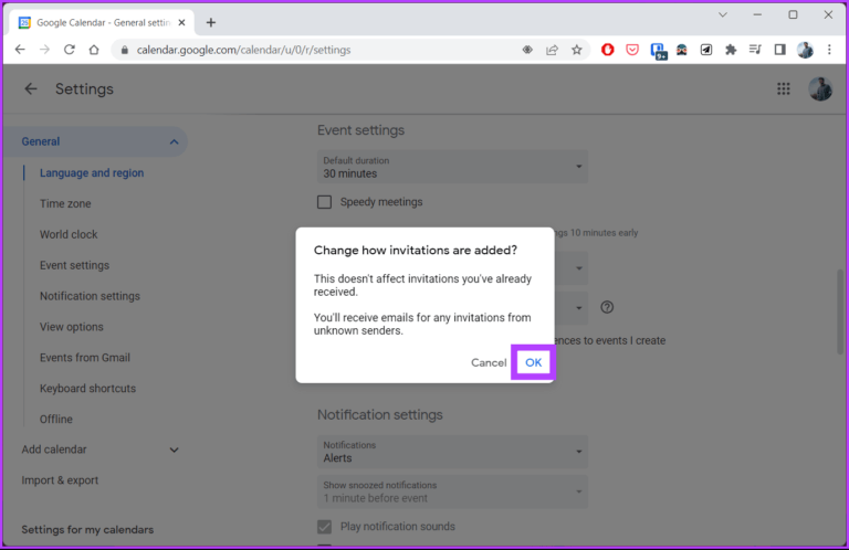 How-to-Block-Spam-Invites-in-Google-Calendar_28-768x498-1 كيفية حظر دعوات البريد العشوائي في Google Calendar