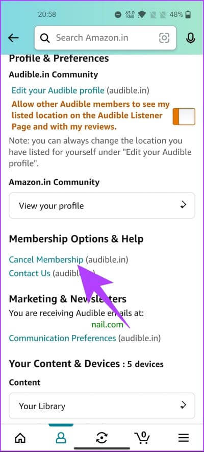 How-to-Cancel-an-Order-on-Amazon_12 كيفية إلغاء الطلب على Amazon باستخدام الكمبيوتر الشخصي والجوال
