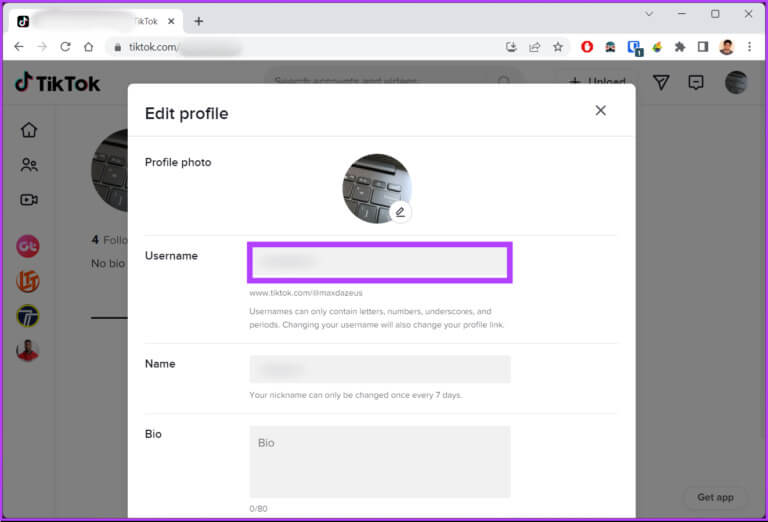 How-to-Change-TikTok-Username_17-768x522-1 كيفية تغيير اسم مستخدم TikTok على جهاز الكمبيوتر أو الهاتف المحمول