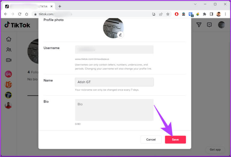 How-to-Change-TikTok-Username_26-1-768x522-1 كيفية تغيير اسم مستخدم TikTok على جهاز الكمبيوتر أو الهاتف المحمول