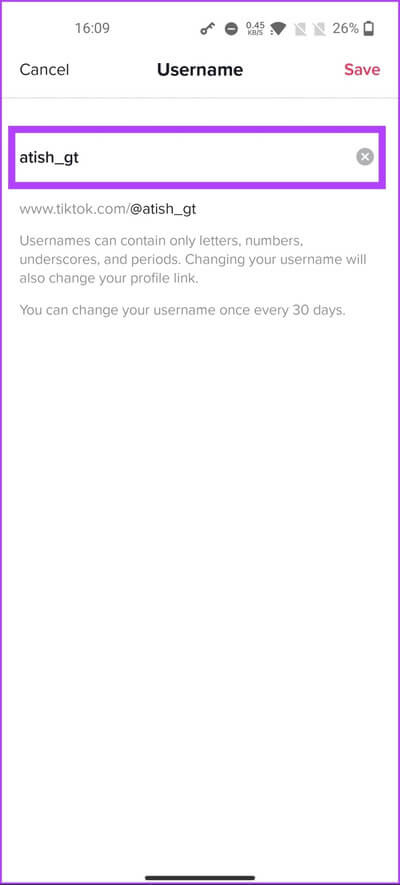 How-to-Change-TikTok-Username_6 كيفية تغيير اسم مستخدم TikTok على جهاز الكمبيوتر أو الهاتف المحمول