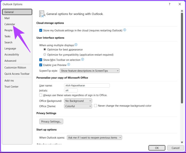How-to-Change-Time-Zone-In-Outlook_12-768x632-1 كيفية تغيير المنطقة الزمنية في Outlook على تطبيق الويب وسطح المكتب