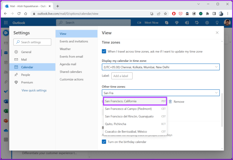 How-to-Change-Time-Zone-In-Outlook_16-768x526-1 كيفية تغيير المنطقة الزمنية في Outlook على تطبيق الويب وسطح المكتب